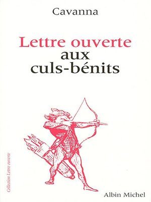 cover image of Lettre ouverte aux culs-bénits